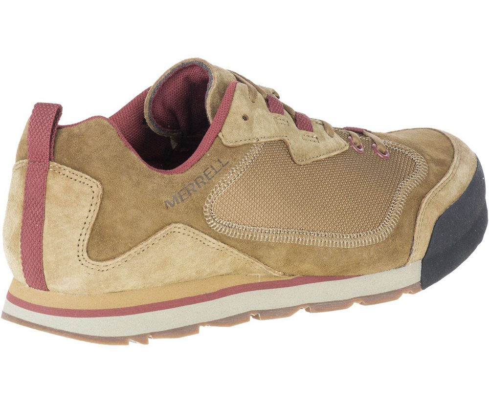 Merrell Sneakers Herre - Burnt Rock Travel Suede - Brune - MGO493125